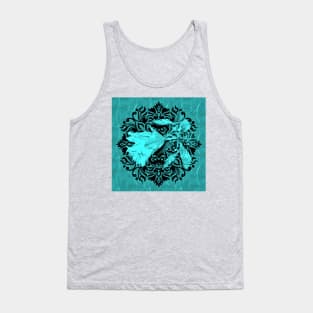 Gardenia with Overlay Tank Top